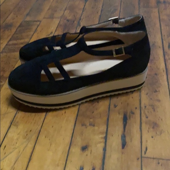 Blue suede Mary Jane Creepers - Picture 5 of 5